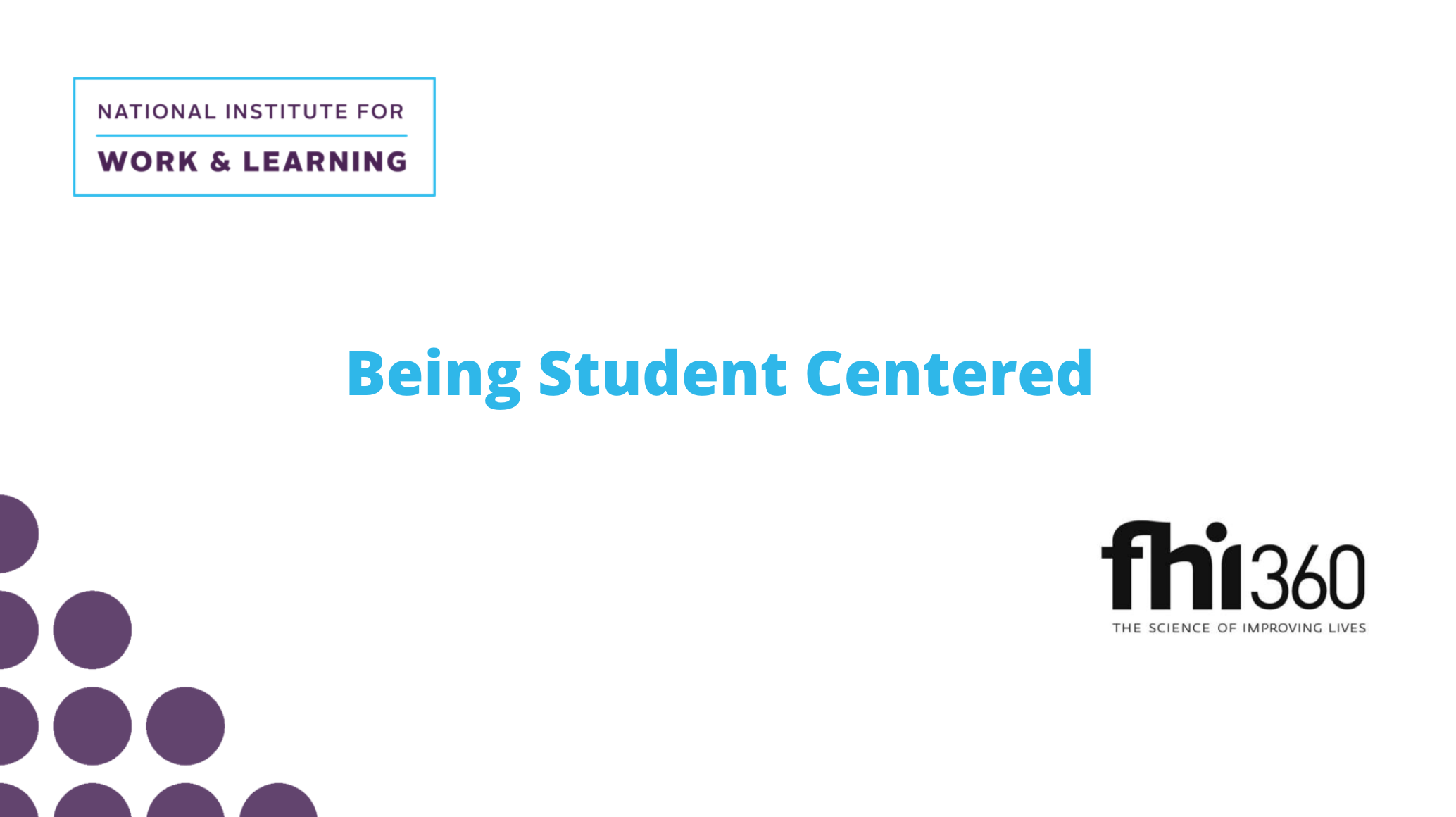 Being Student Centered Image