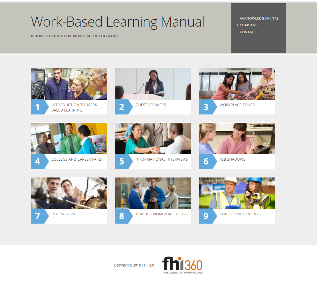 Work Based Learning Guide