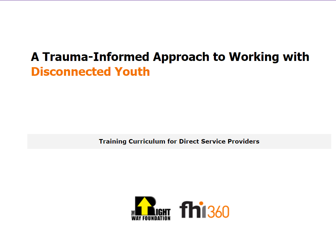 Trauma Informed Approach- Direct Service Providers
